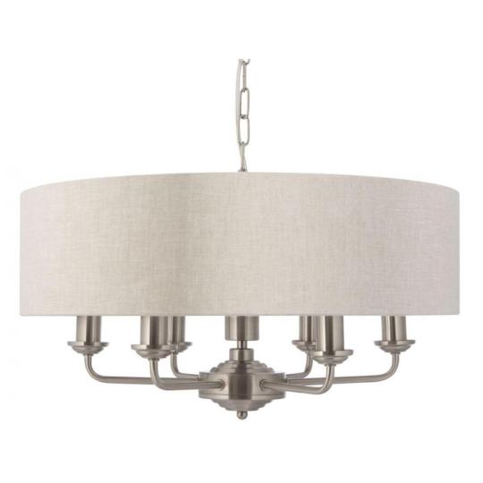 lenvaszon modern ernyos klasszikus polgari elegans lampa csillar ezust krom szurke nappali etkezo luxus vilagitas lakberendezes.jpg